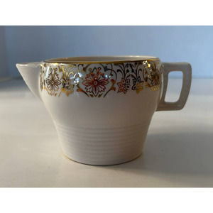VGVC Taylor Smith Taylor 22K Gold Filigree Floral Bouquet Creamer